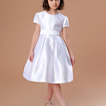 Vestido Festa Infantil Sonho Zibeline Branco