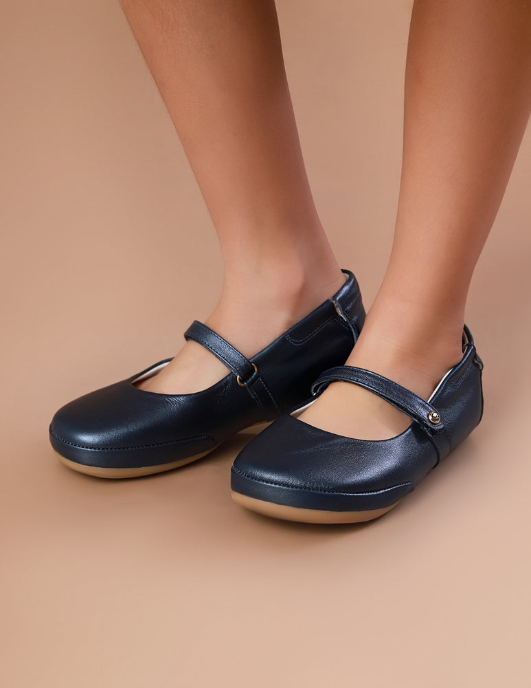 Sapatinho Infantil Chic-Chic Azul Perolado
