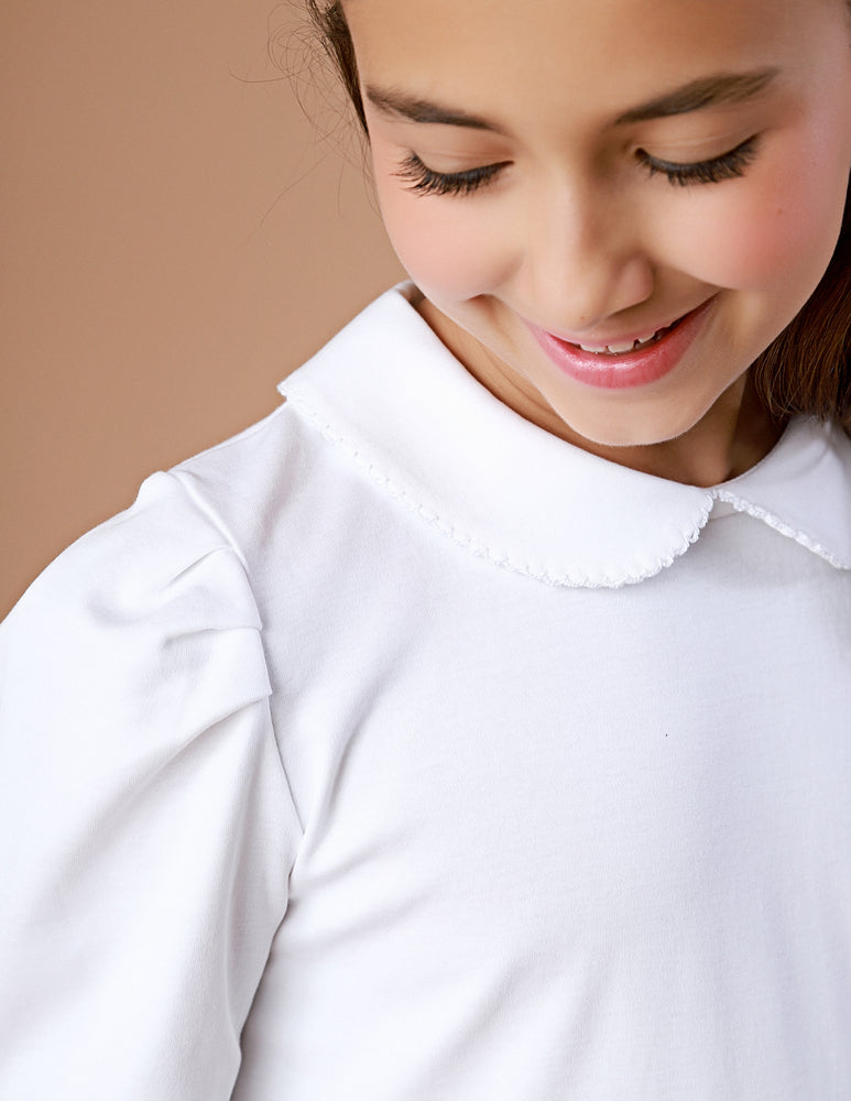 Camiseta Manga Longa Feminina Sweetie Branca