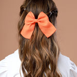 Laço Linho G Laranja