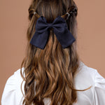 Laço Linho G Azul Marinho