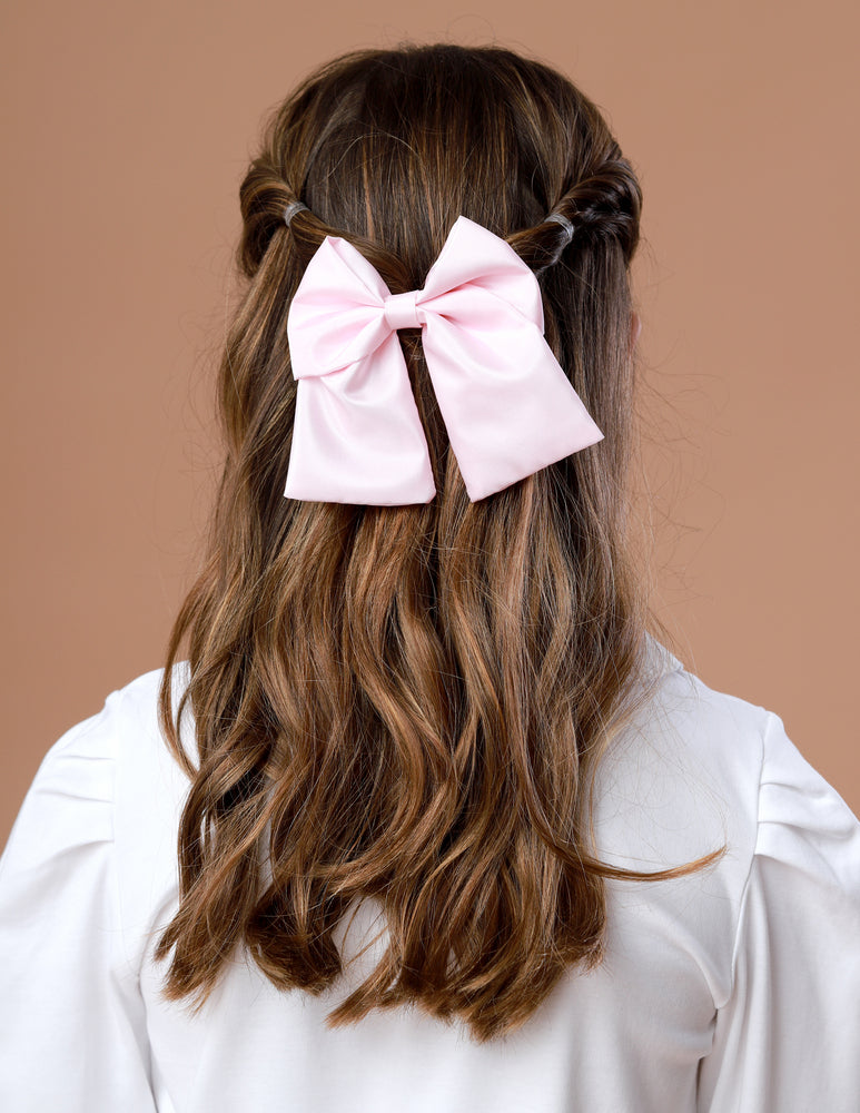 Laço Tafetá G Rosa