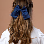 Laço Tafetá G Azul Marinho