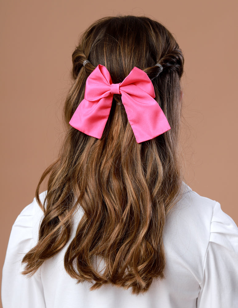 Laço Tafetá G Pink