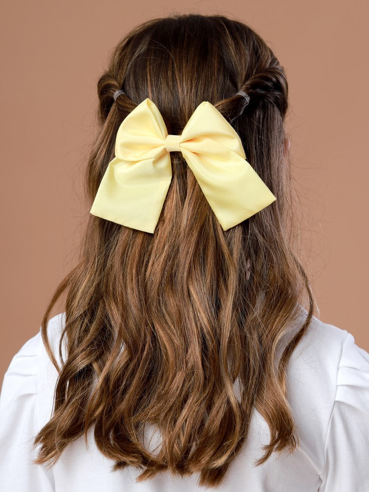 Laço Tafetá G Amarelo