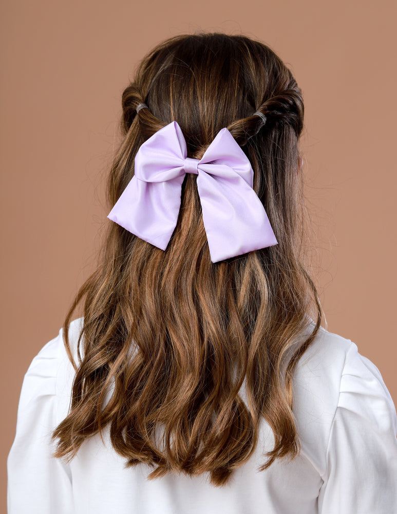 Laço Tafetá G Lilás