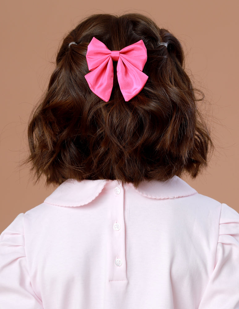 Laço Tafetá M Pink