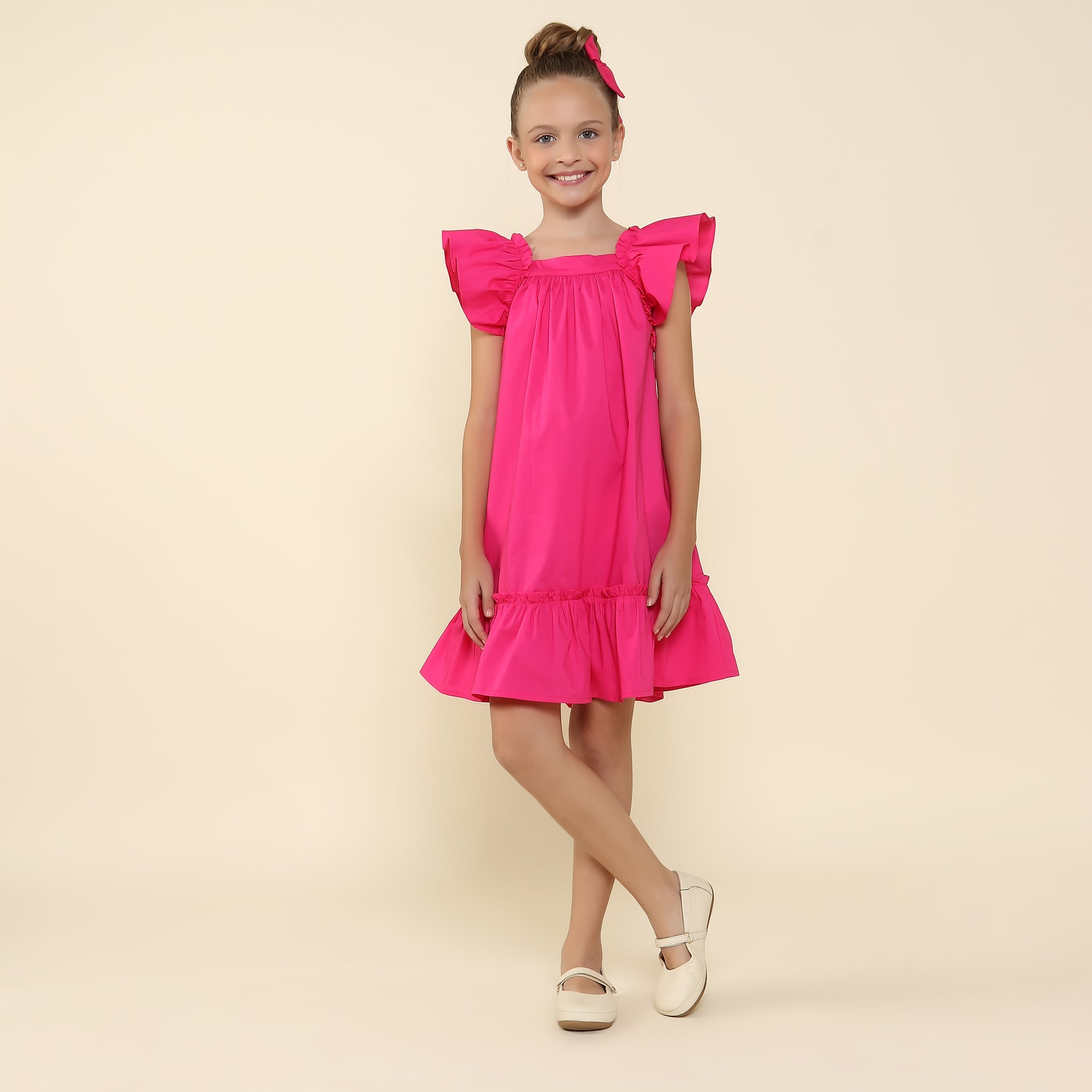 Vestido Infantil Bolonha Pink