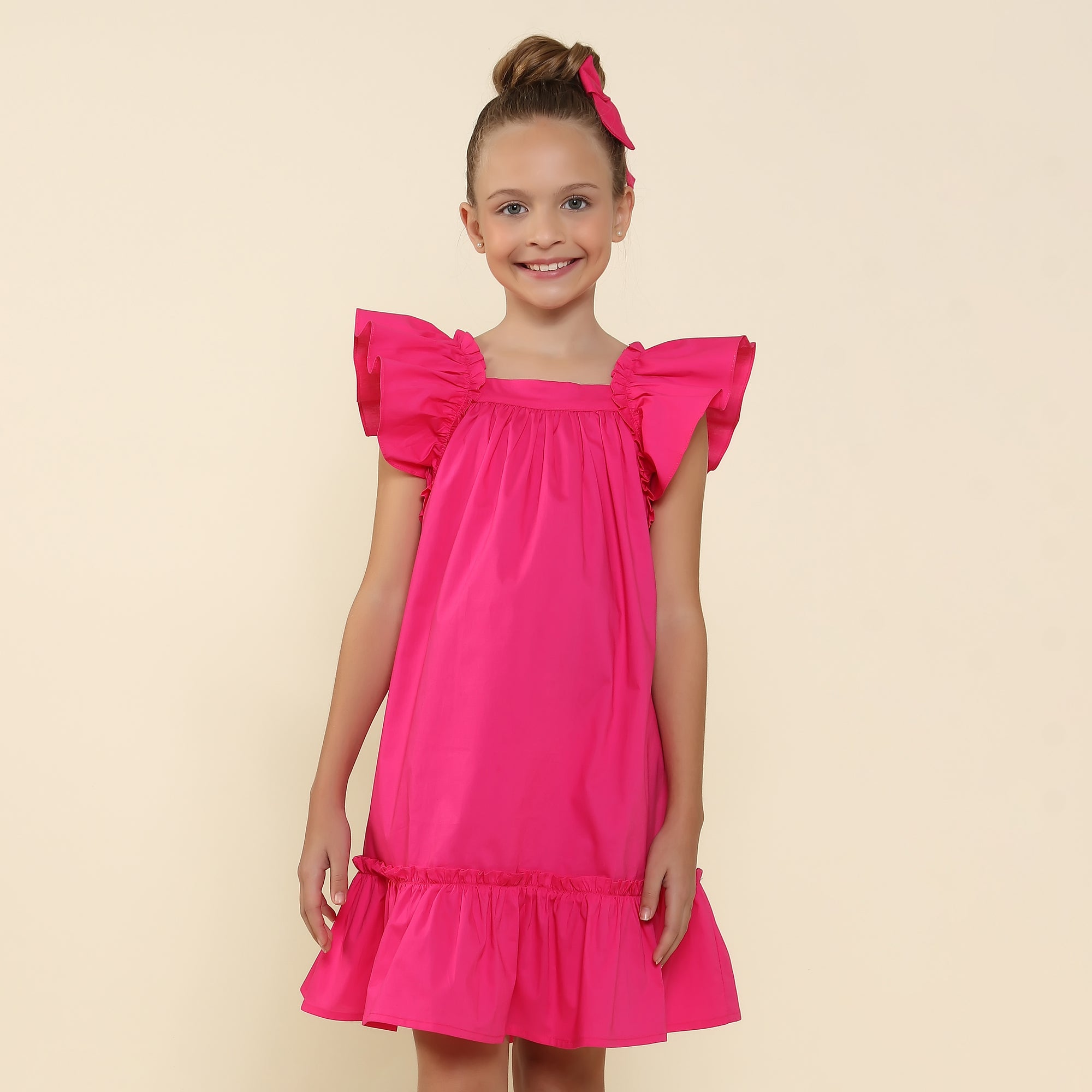 Vestido Infantil Bolonha Pink