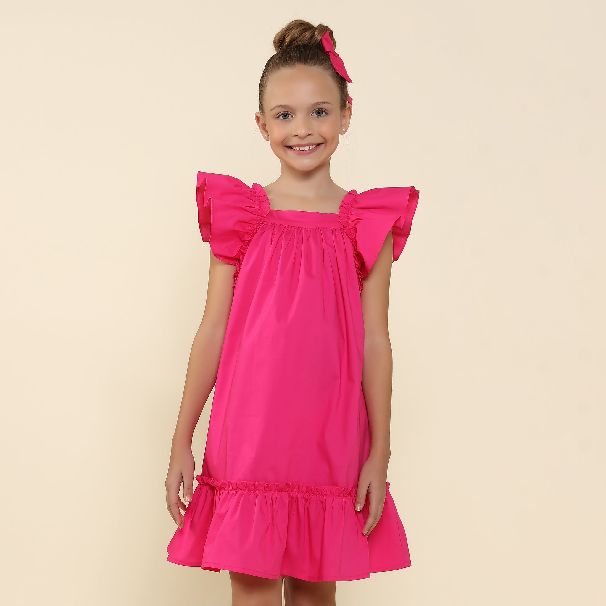 Vestido Infantil Bolonha Pink