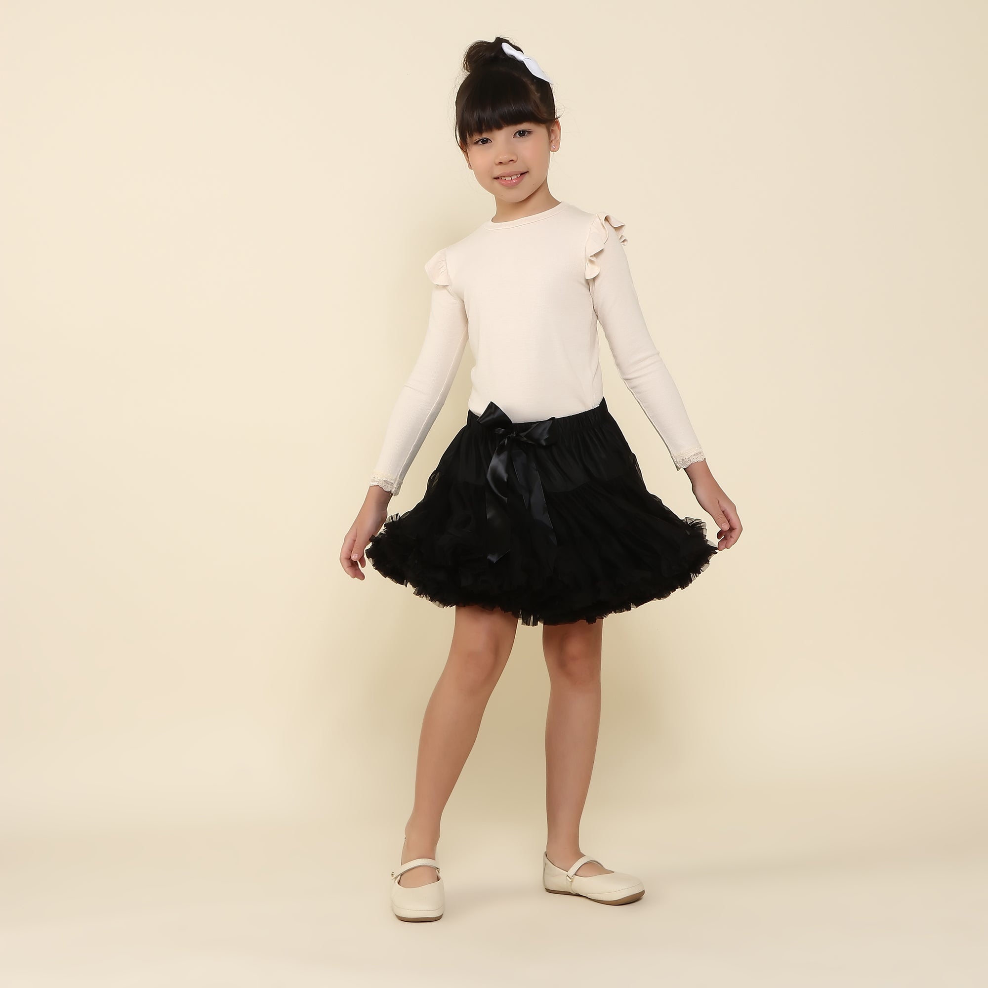 Saia Tutu Infantil Preta