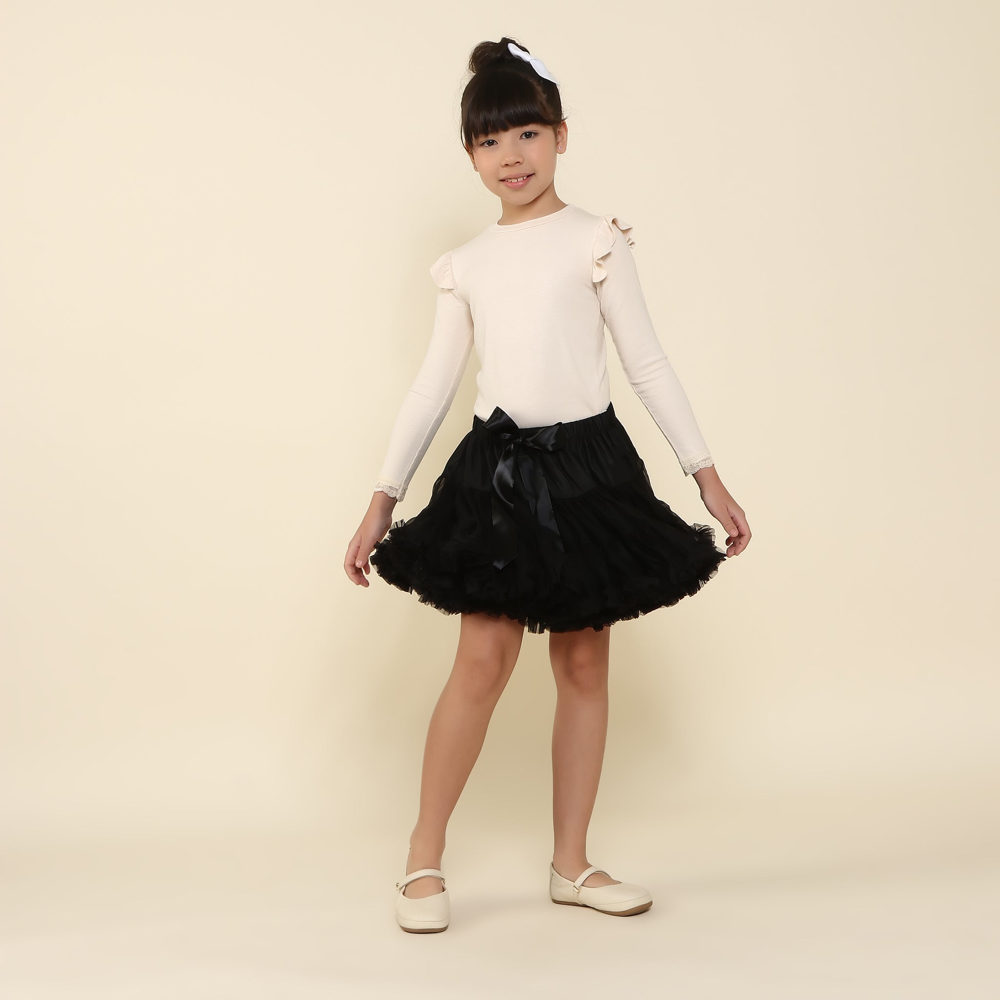 Saia Tutu Infantil Preta