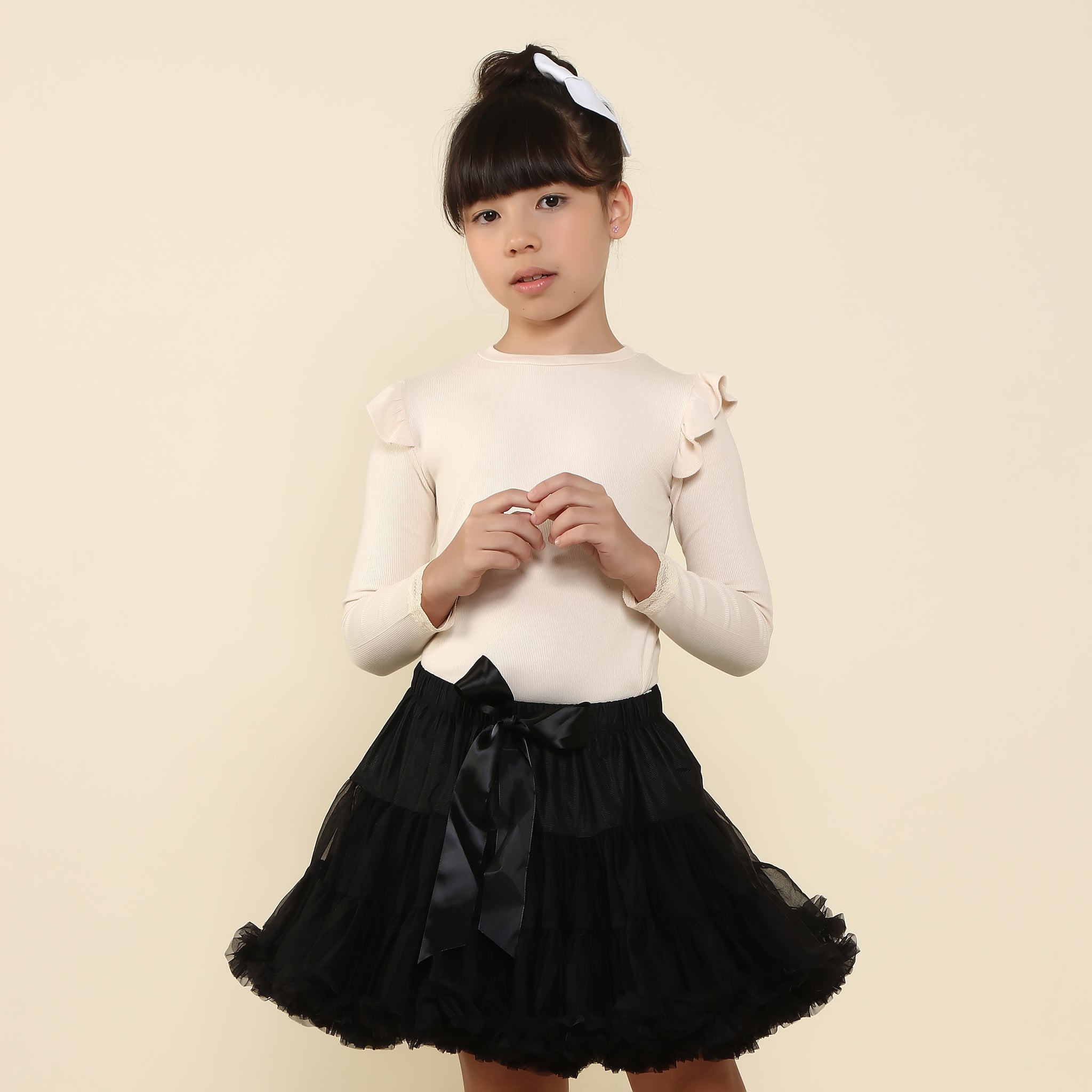 Saia Tutu Infantil Preta