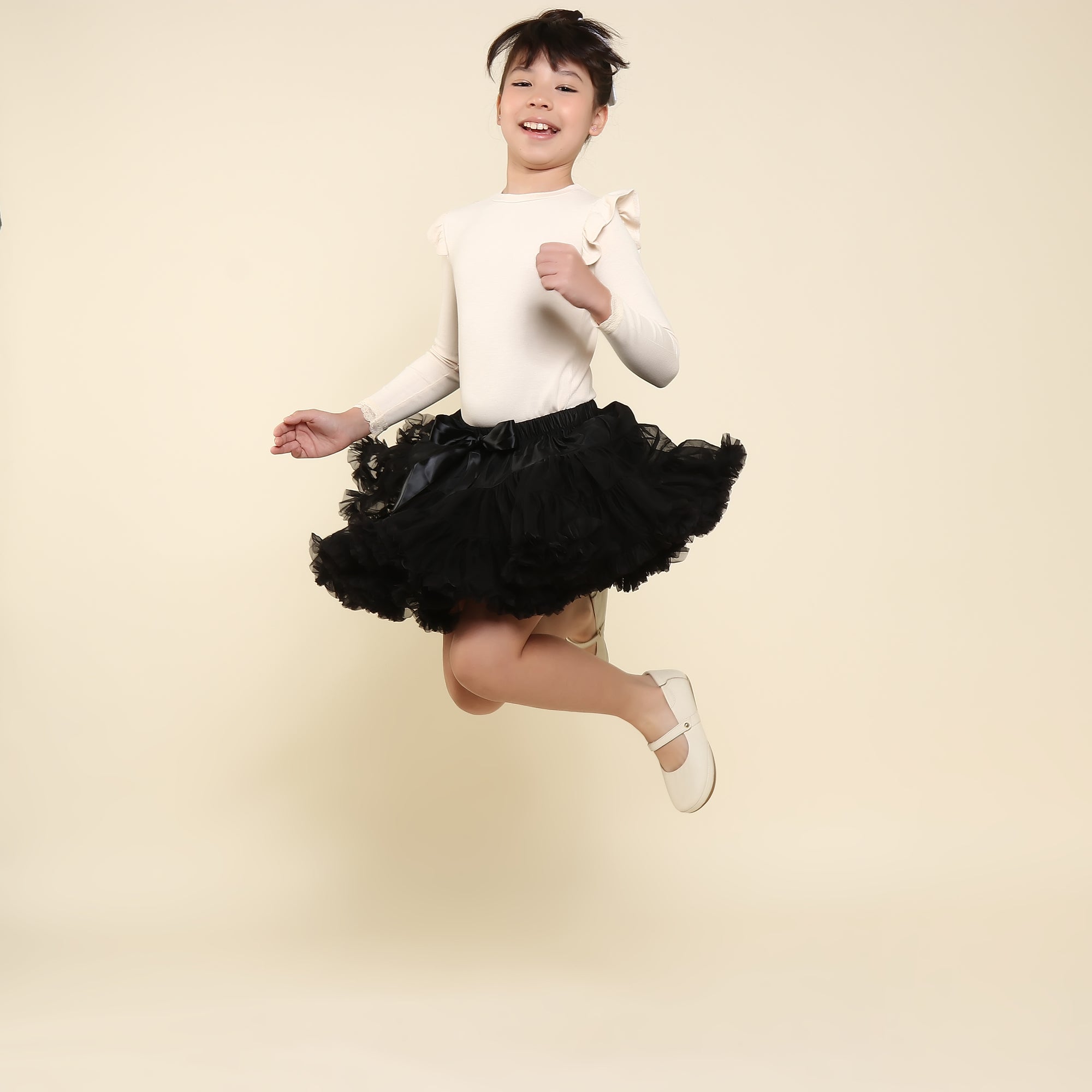 Saia Tutu Infantil Preta