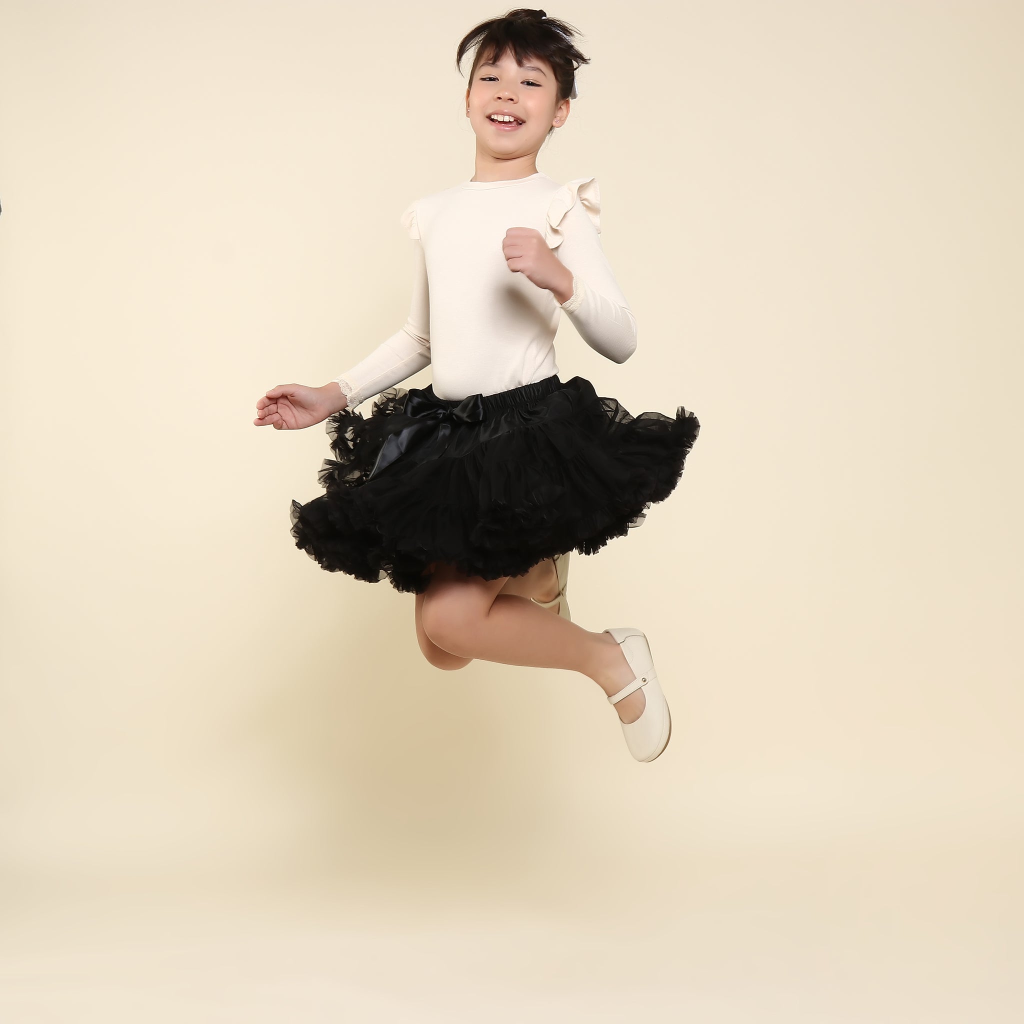 Saia Tutu Infantil Preta