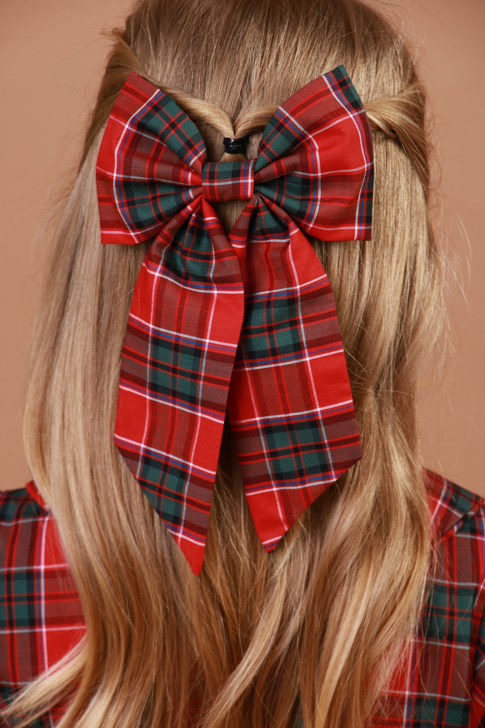 Laço Pontas Longas Xadrez Natal