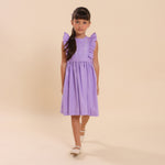 Vestido Infantil Aimée Lilás
