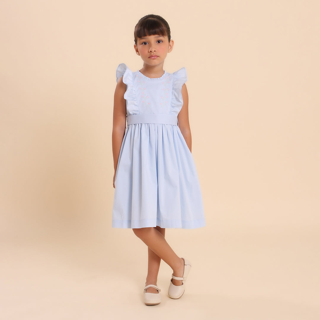 Vestido Infantil Aimée Azul