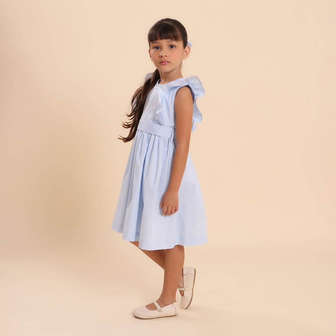 Vestido Infantil Aimée Azul