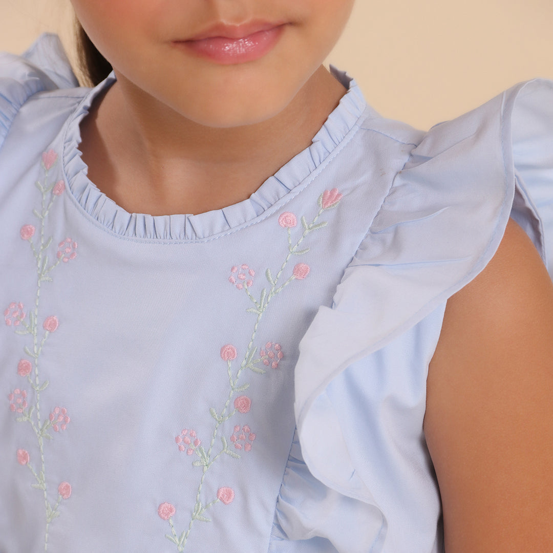 Vestido Infantil Aimée Azul