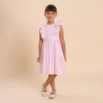 Vestido Infantil Aimée Rosa Bebê