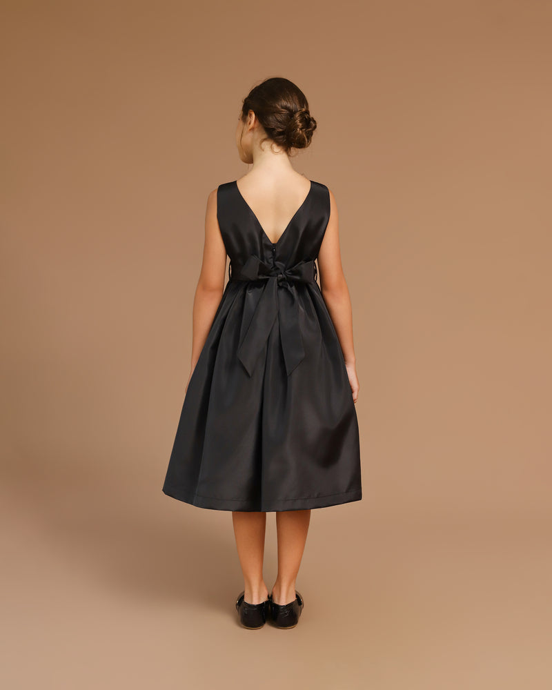 Vestido Festa Infantil Cassie Preto