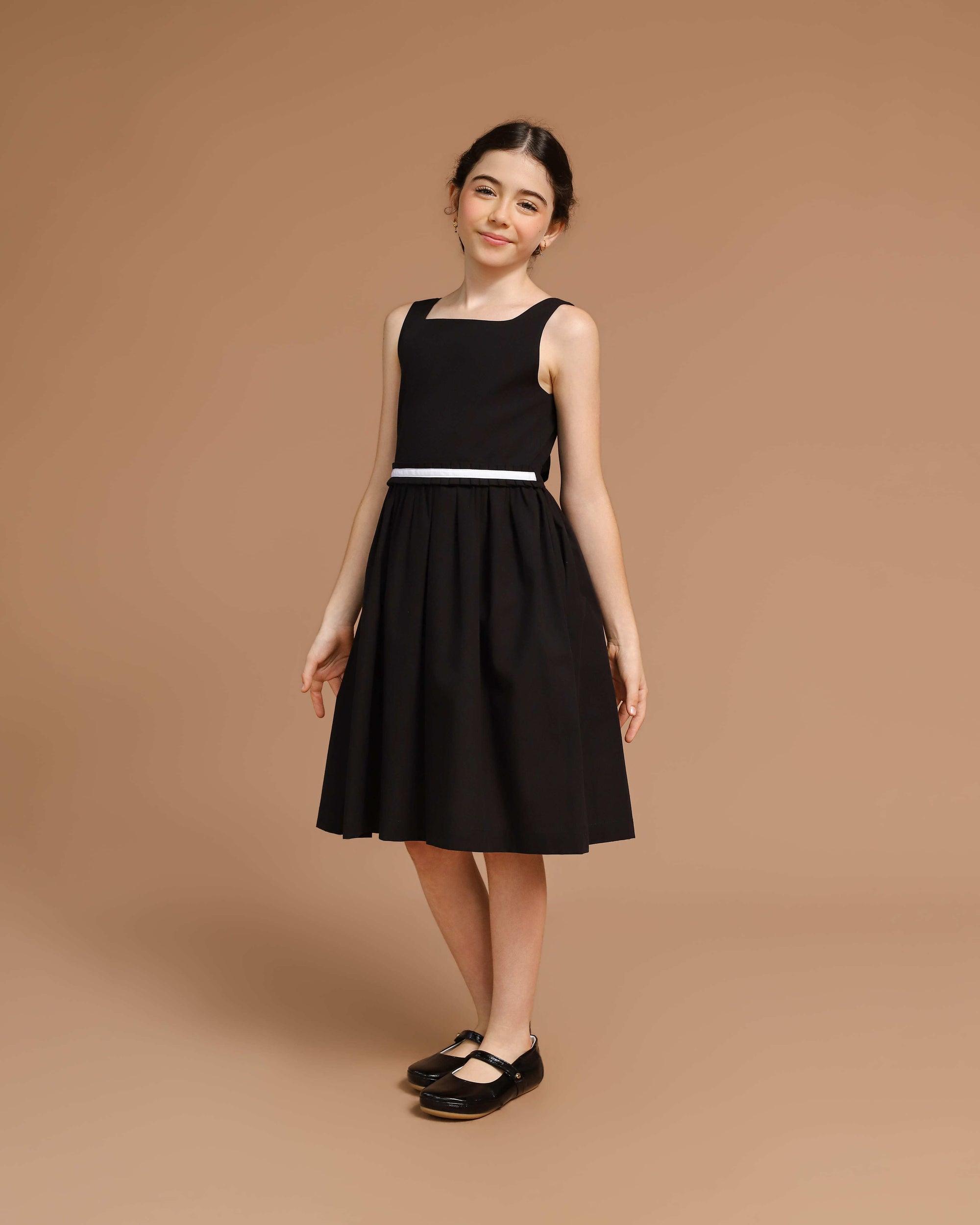 Vestido Infantil Maje Preto
