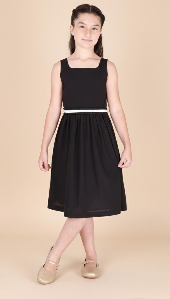 Vestido Infantil Maje Preto