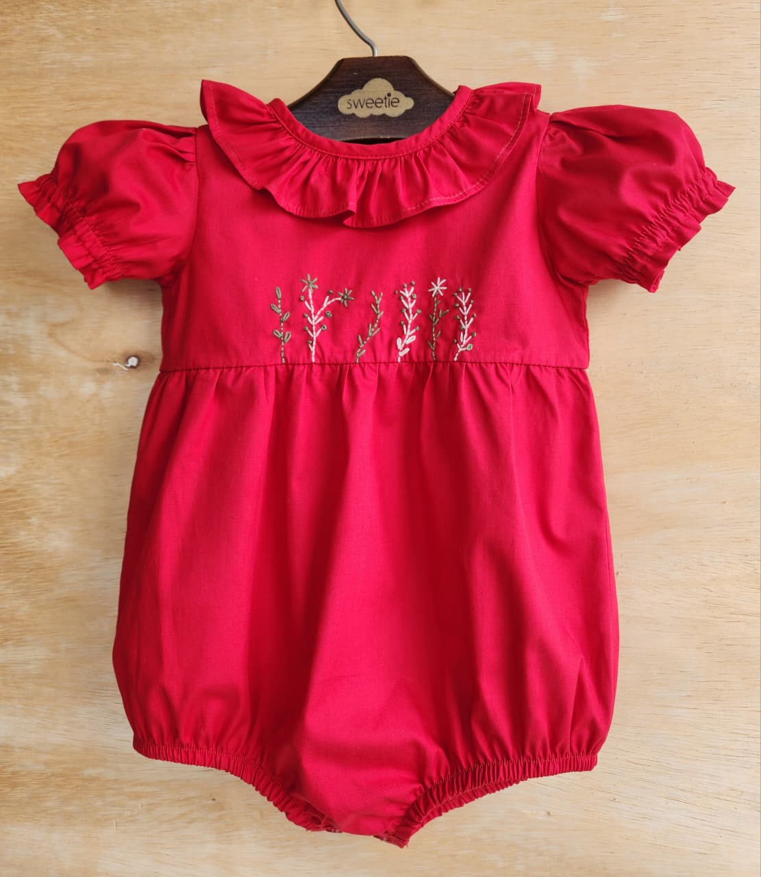 Pimpão Bebê Menina Liz Vermelho