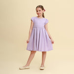 Vestido Infantil Graça Lilás
