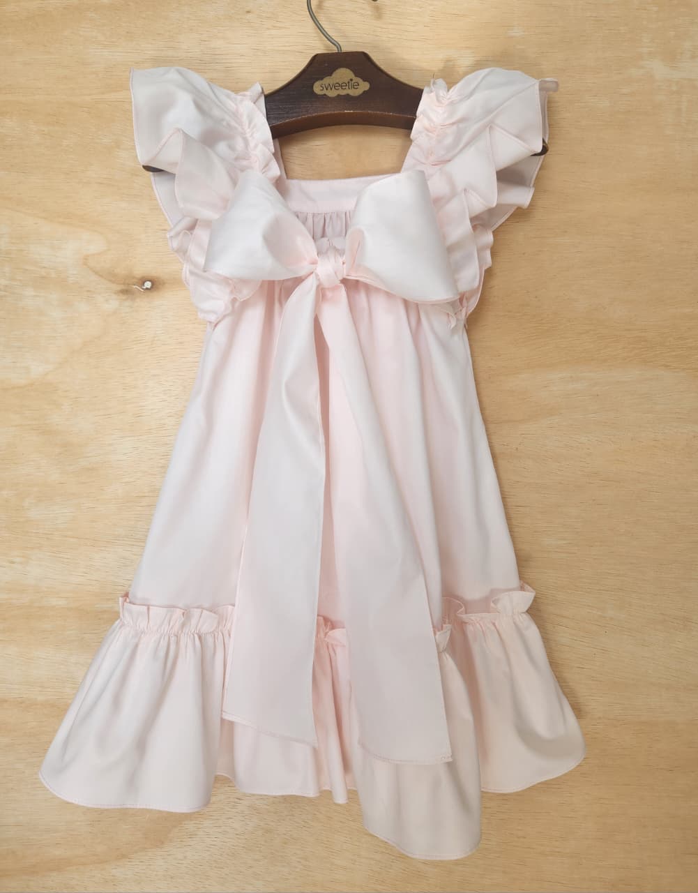 Vestido Infantil Bolonha Pessêgo