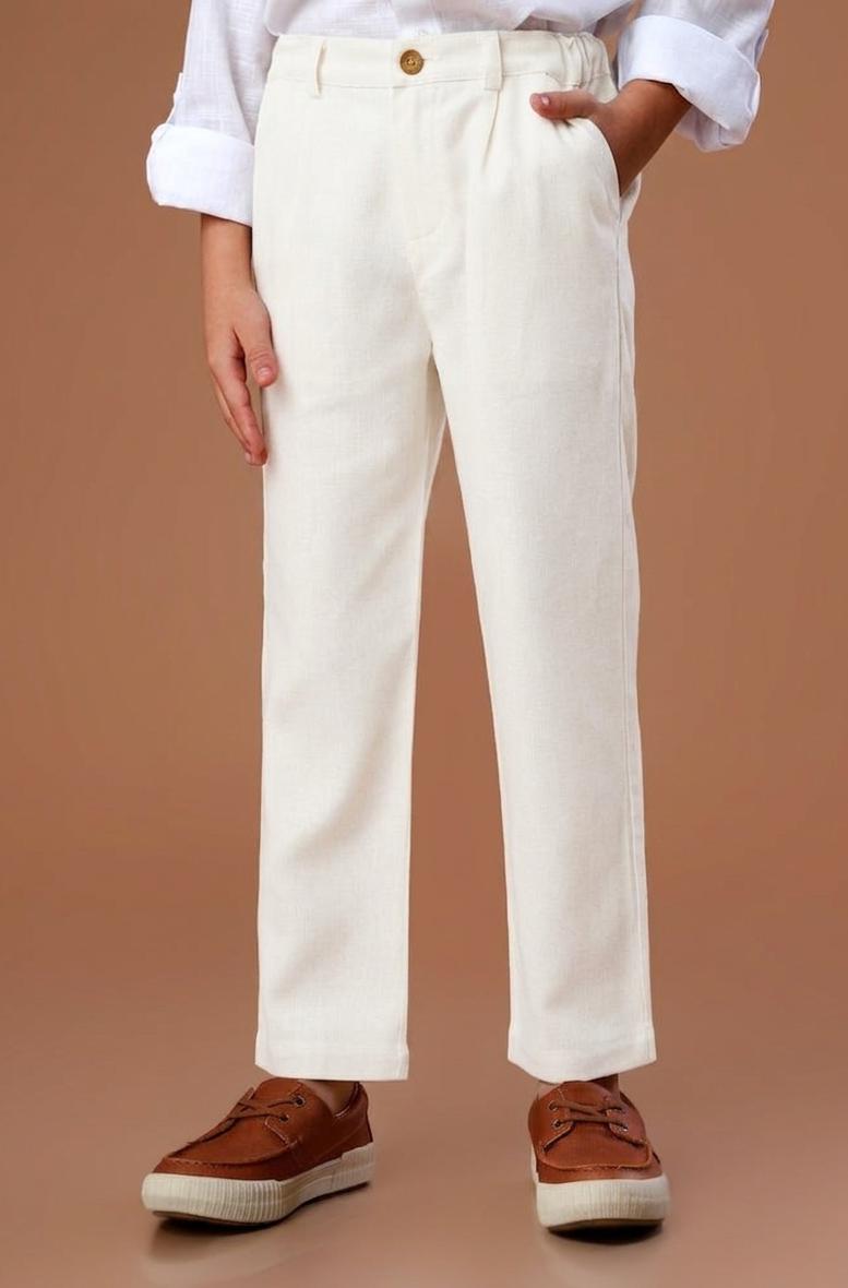 Calça Infantil Michael Viscolinho Off White
