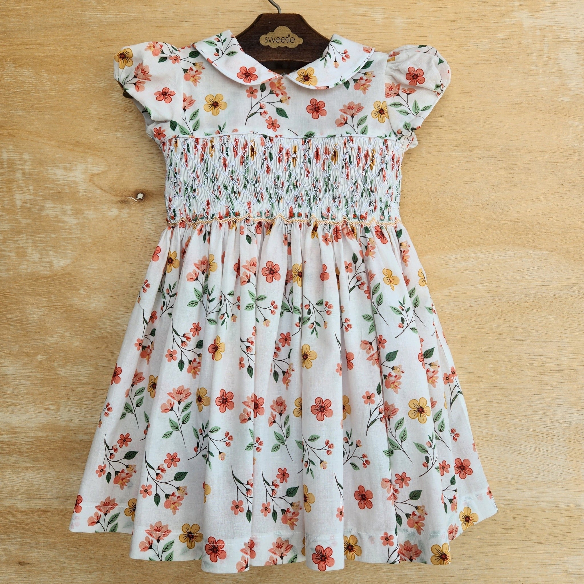 Vestido Bordado Bebê Clara Provence Branco