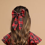 Laço Pontas Longas Xadrez Natal