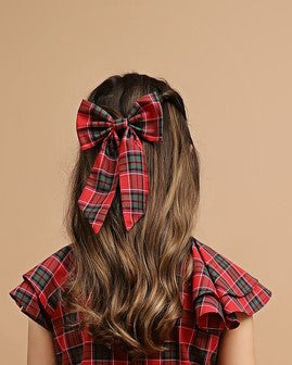 Laço Pontas Longas Xadrez Natal