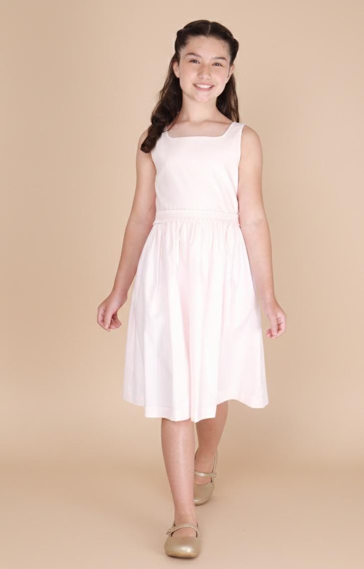 Vestido Infantil Maje Pêssego