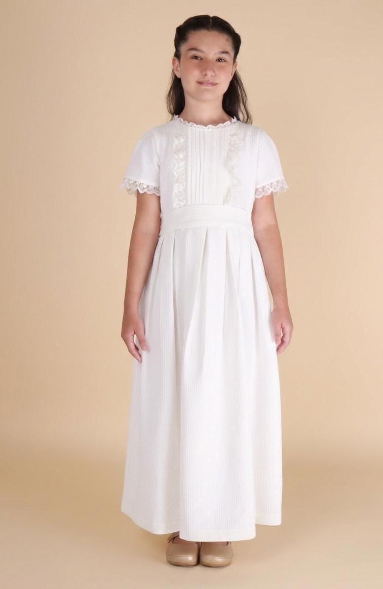Vestido Infantil Penélope Longo Branco